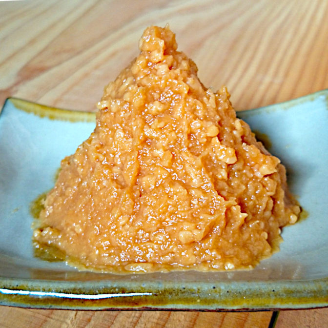 長吉　味噌　みそ　盛付